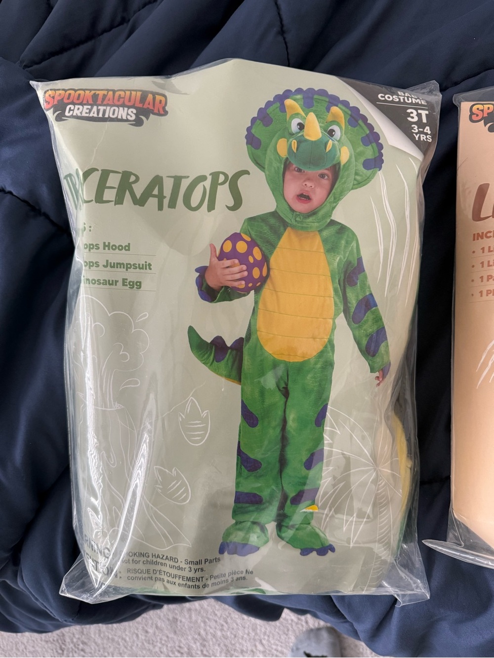 Halloween costume - Dinosaur Triceratops - 3T